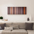 Backdraft canvas print in living room - film wall decor