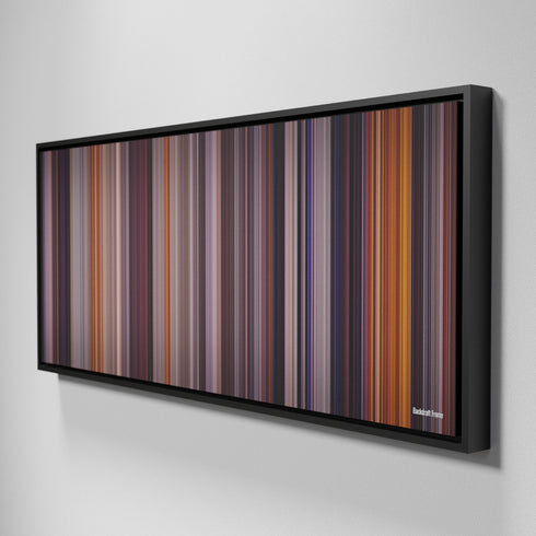 Side view of Framed Buff's of Backdraft Frome on the wall