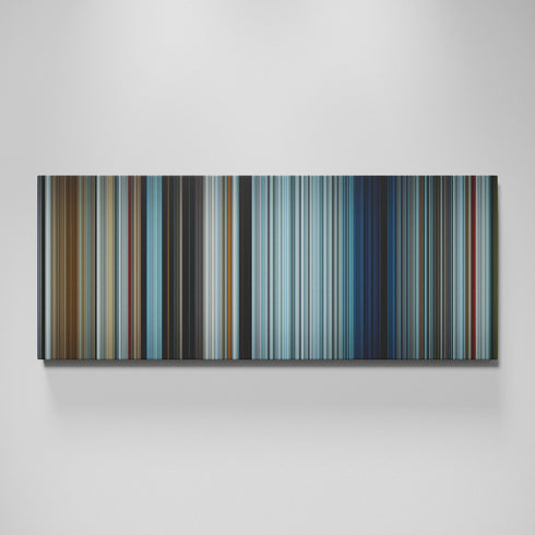 Everest movie canvas wall art - color palette print
