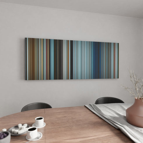 Kitchen with Everest Frome on the wall