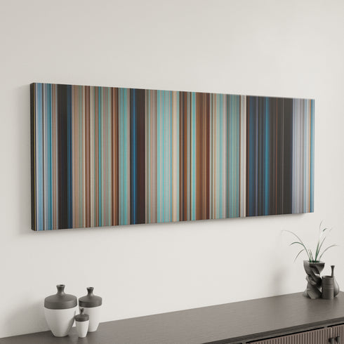 Free Willy canvas art in modern interior - movie color palette