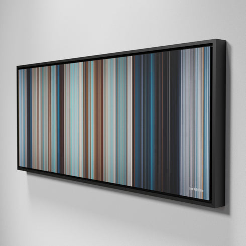 Side view of Framed Buff's of Free Willy Frome on the wall