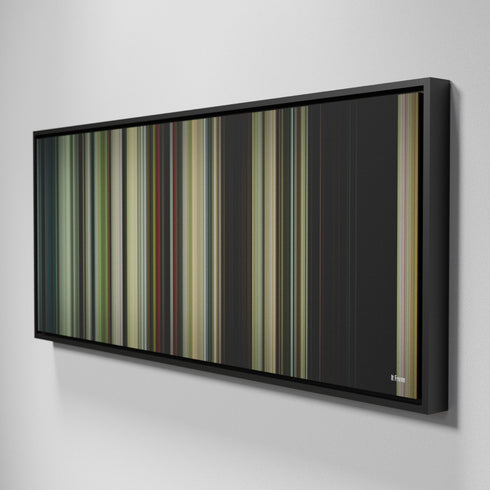 Side view of Framed Buff's of It Frome on the wall