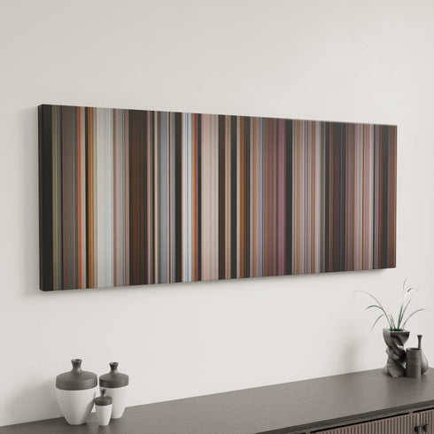 Minimal interior design with Lawrence of Arabia Frome on the wall