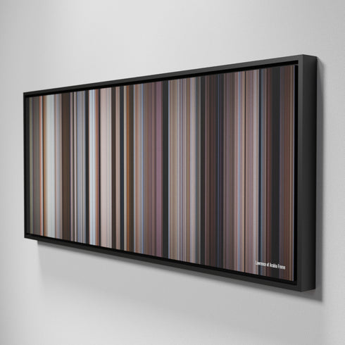 Side view of Framed Buff's of Lawrence of Arabia Frome on the wall