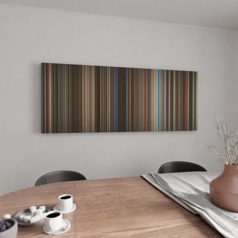 Rocketman canvas wall art in kitchen - movie decor