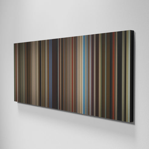 Side view of Basic of Rocketman Frome on the wall