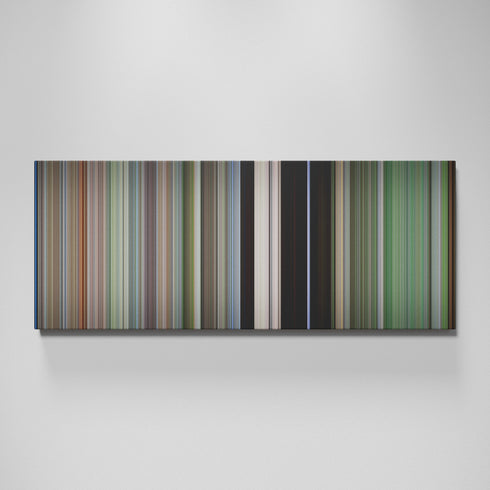 Stand by Me movie canvas wall art - color palette print