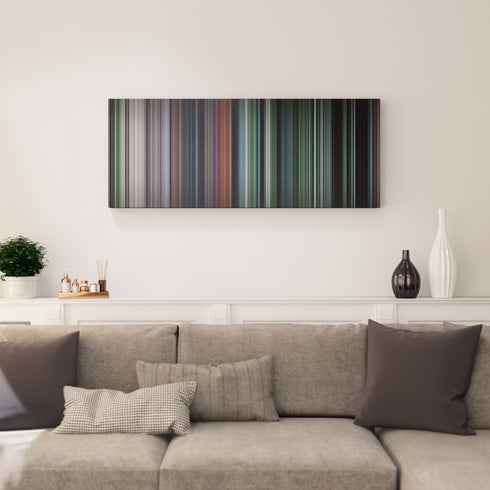 The Hunger Games canvas print in living room - film wall decor