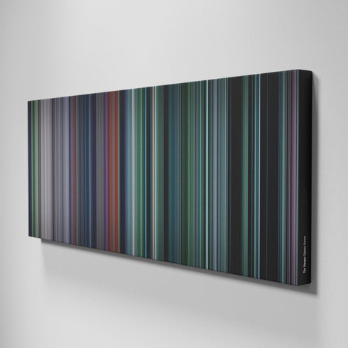 Side view of Buff's of The Hunger Games Frome on the wall