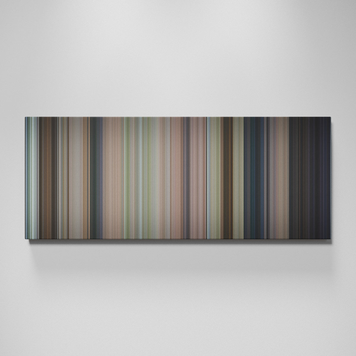The Sound of Music movie canvas wall art - color palette print