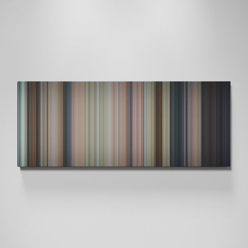 The Sound of Music movie canvas wall art - color palette print