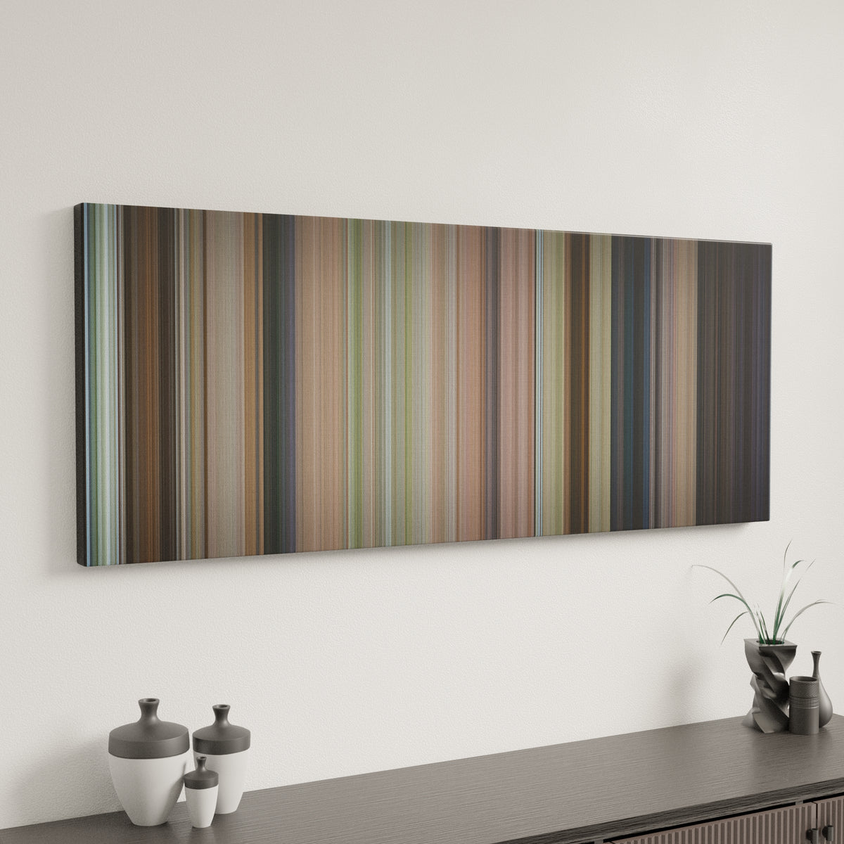 The Sound of Music canvas art in modern interior - movie color palette
