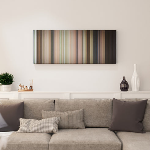 Living room interior with The Sound of Music Frome on the wall