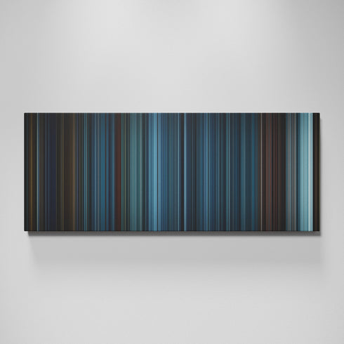 TRON: Legacy movie canvas wall art - color palette print