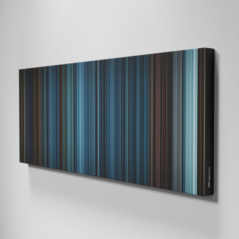 Side view of Buff's of TRON: Legacy Frome on the wall