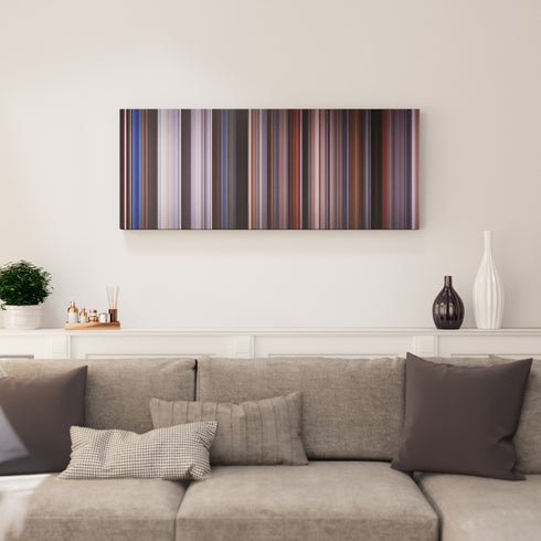 12 Monkeys canvas print in living room - film wall decor