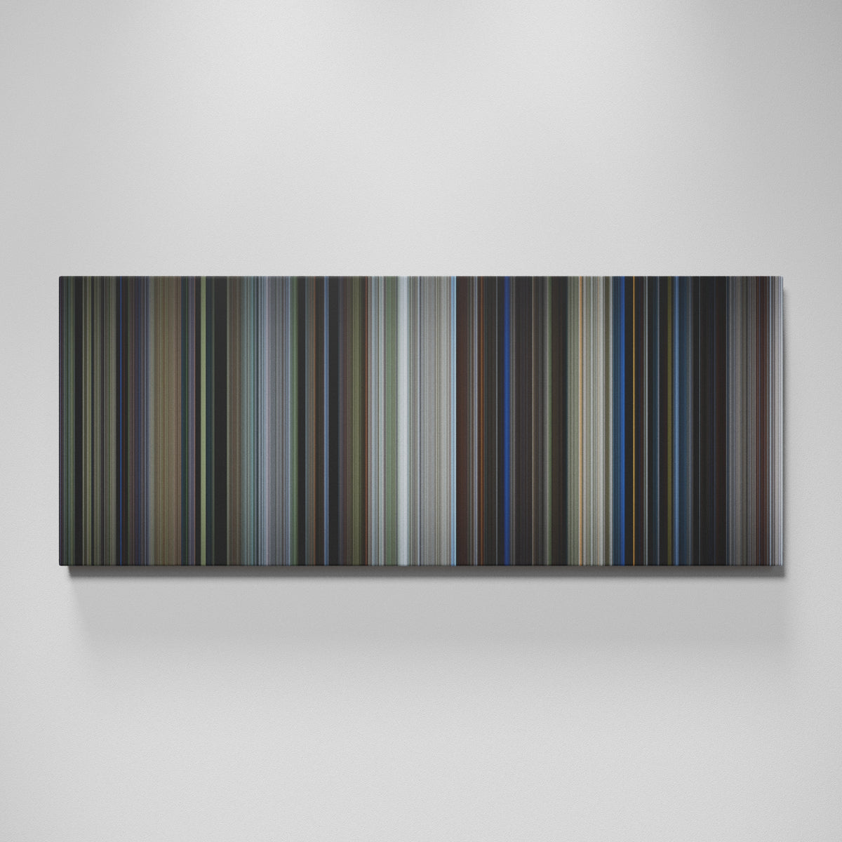 Braveheart movie canvas wall art - color palette print