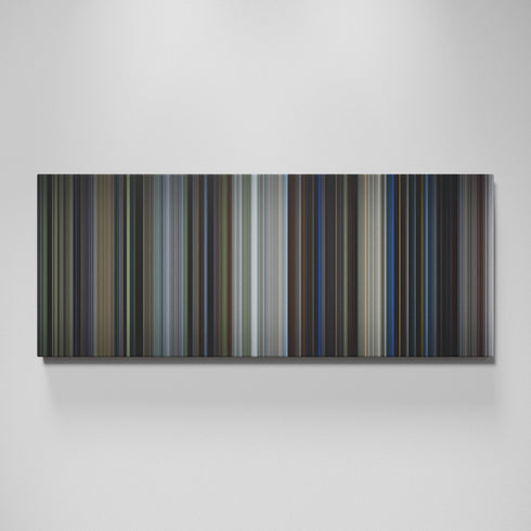 Braveheart movie canvas wall art - color palette print