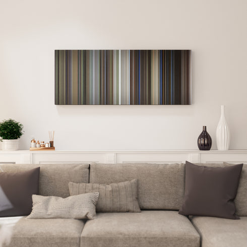 Braveheart canvas print in living room - film wall decor