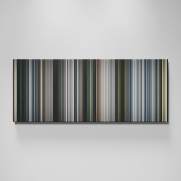 Captain America: The Winter Soldier movie canvas wall art - color palette print