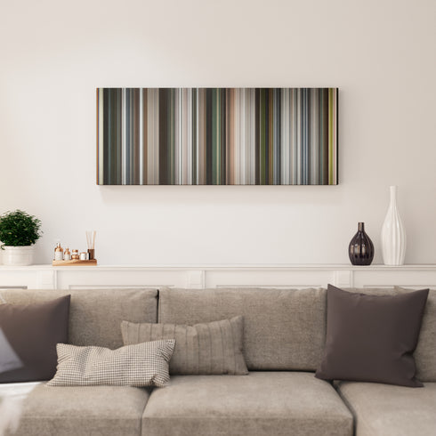 Living room interior with Captain America: The Winter Soldier Frome on the wall