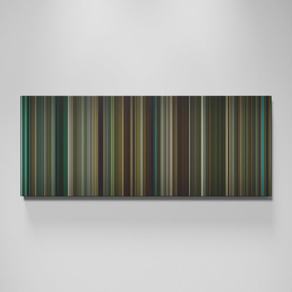 Remember Me movie canvas wall art - color palette print