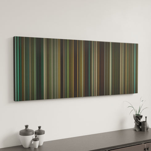 Remember Me canvas art in modern interior - movie color palette