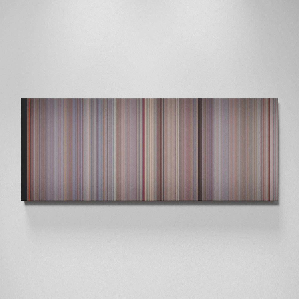 The Breakfast Club movie canvas wall art - color palette print