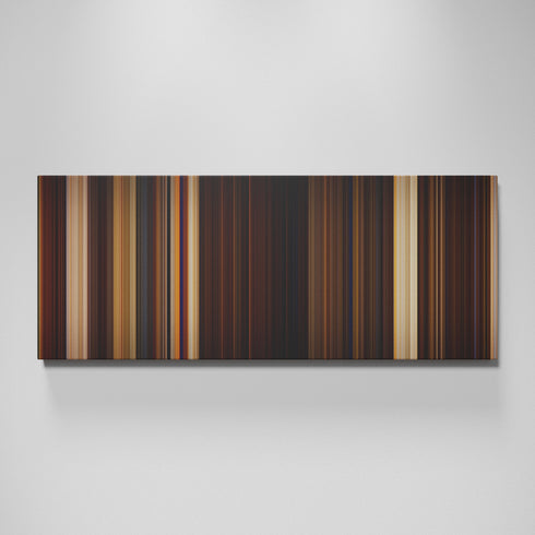 The Mummy movie canvas wall art - color palette print