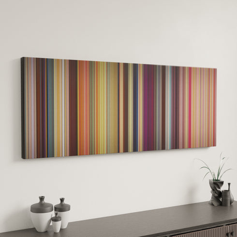 The Waterboy canvas art in modern interior - movie color palette