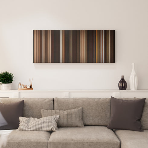 Tombstone canvas print in living room - film wall decor