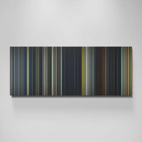 Warm Bodies movie canvas wall art - color palette print