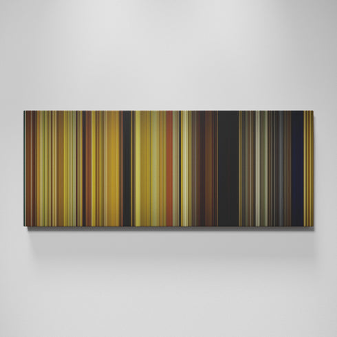 Moonrise Kingdom movie canvas wall art - color palette print