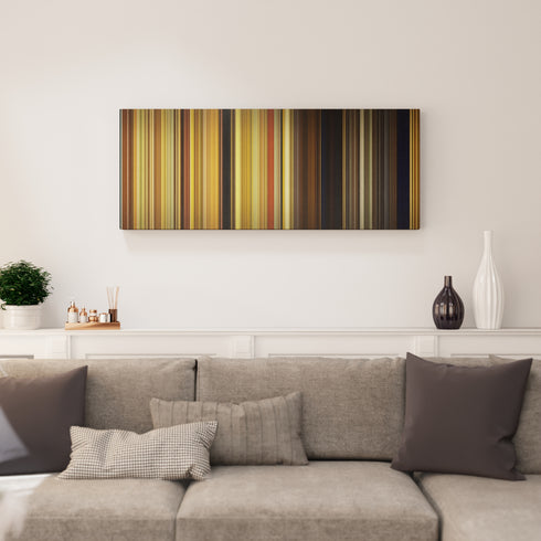 Moonrise Kingdom canvas print in living room - film wall decor