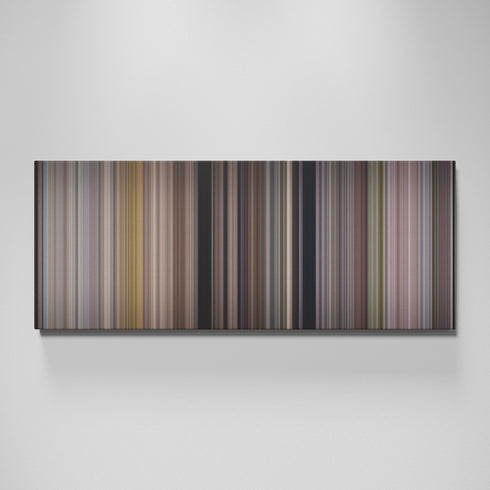 Notting Hill movie canvas wall art - color palette print