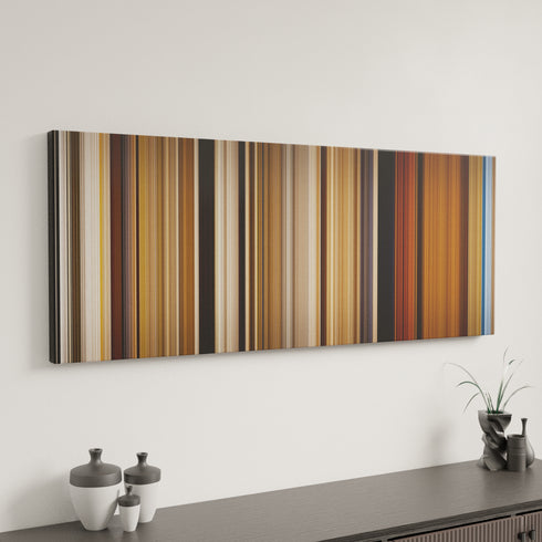 Minimal interior design with O Brother, Where Art Thou? Frome on the wall