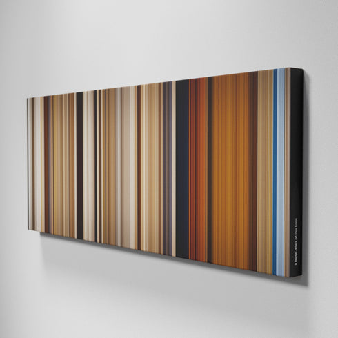 Side view of Buff's of O Brother, Where Art Thou? Frome on the wall