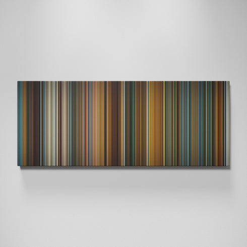 Ocean's Eleven movie canvas wall art - color palette print