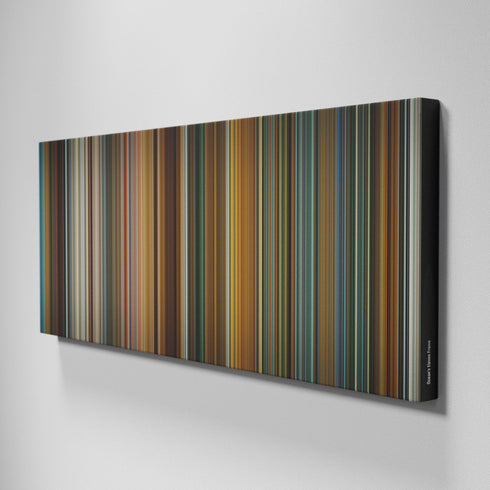 Side view of Buff's of Ocean's Eleven Frome on the wall