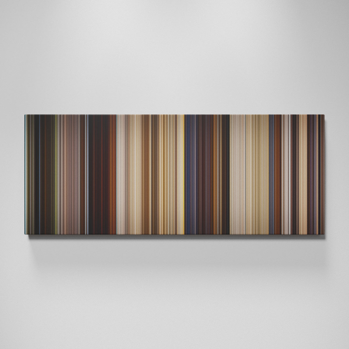 Raiders of the Lost Ark movie canvas wall art - color palette print