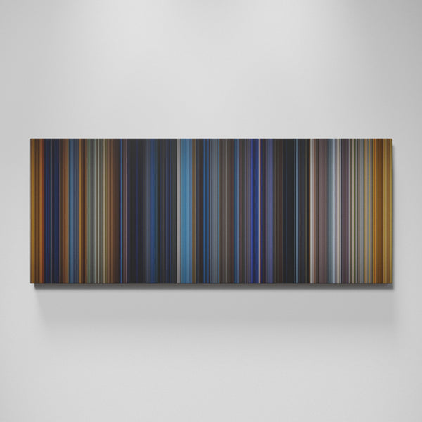 Bad Boys movie canvas wall art - color palette print