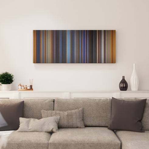 Bad Boys canvas print in living room - film wall decor