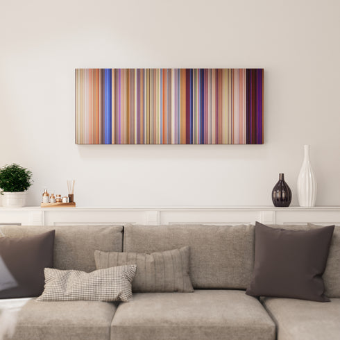 Haggard canvas print in living room - film wall decor