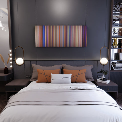 Haggard movie canvas in bedroom - wall art display
