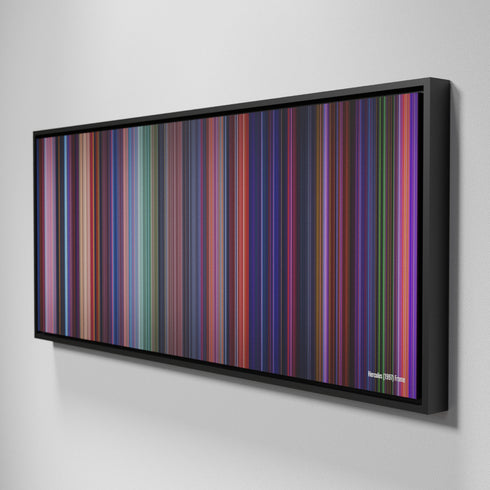 Side view of Framed Buff's of Hercules Frome on the wall