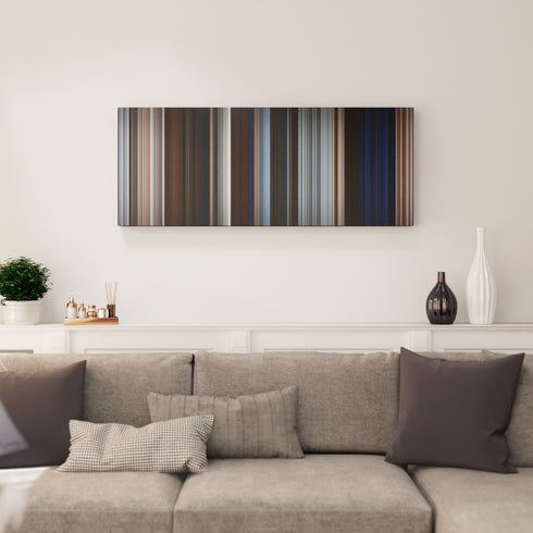 Pirates of the Caribbean: The Curse of the Black Pearl canvas print in living room - film wall decor