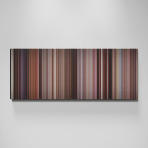 Pretty Woman movie canvas wall art - color palette print