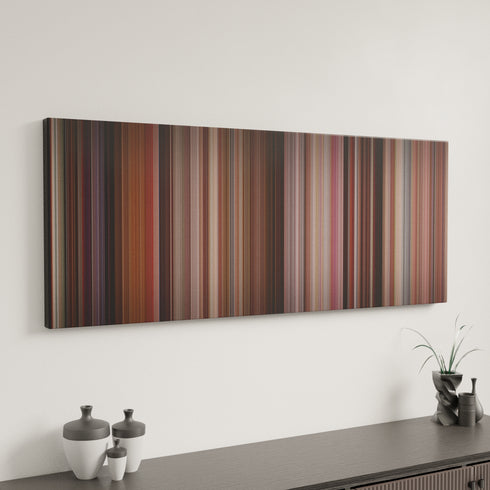 Pretty Woman canvas art in modern interior - movie color palette