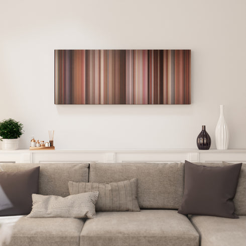 Living room interior with Pretty Woman Frome on the wall